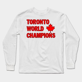 Toronto Raptors Champions Long Sleeve T-Shirt